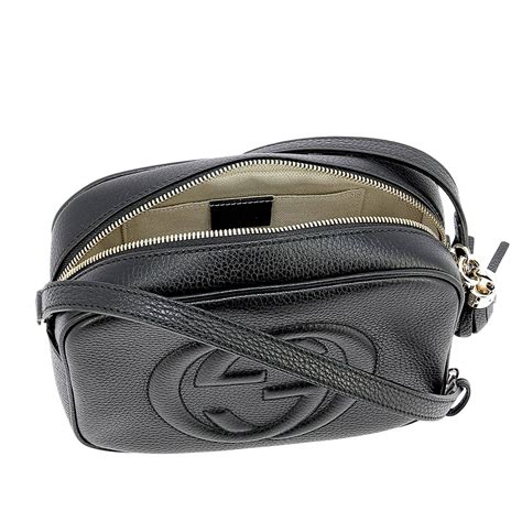 borsa tracolla gucci nera|Gucci borse a mano.